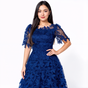 Vestido Feminino de Renda Roma