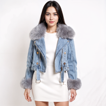 Jaqueta Jeans Feminina Solara