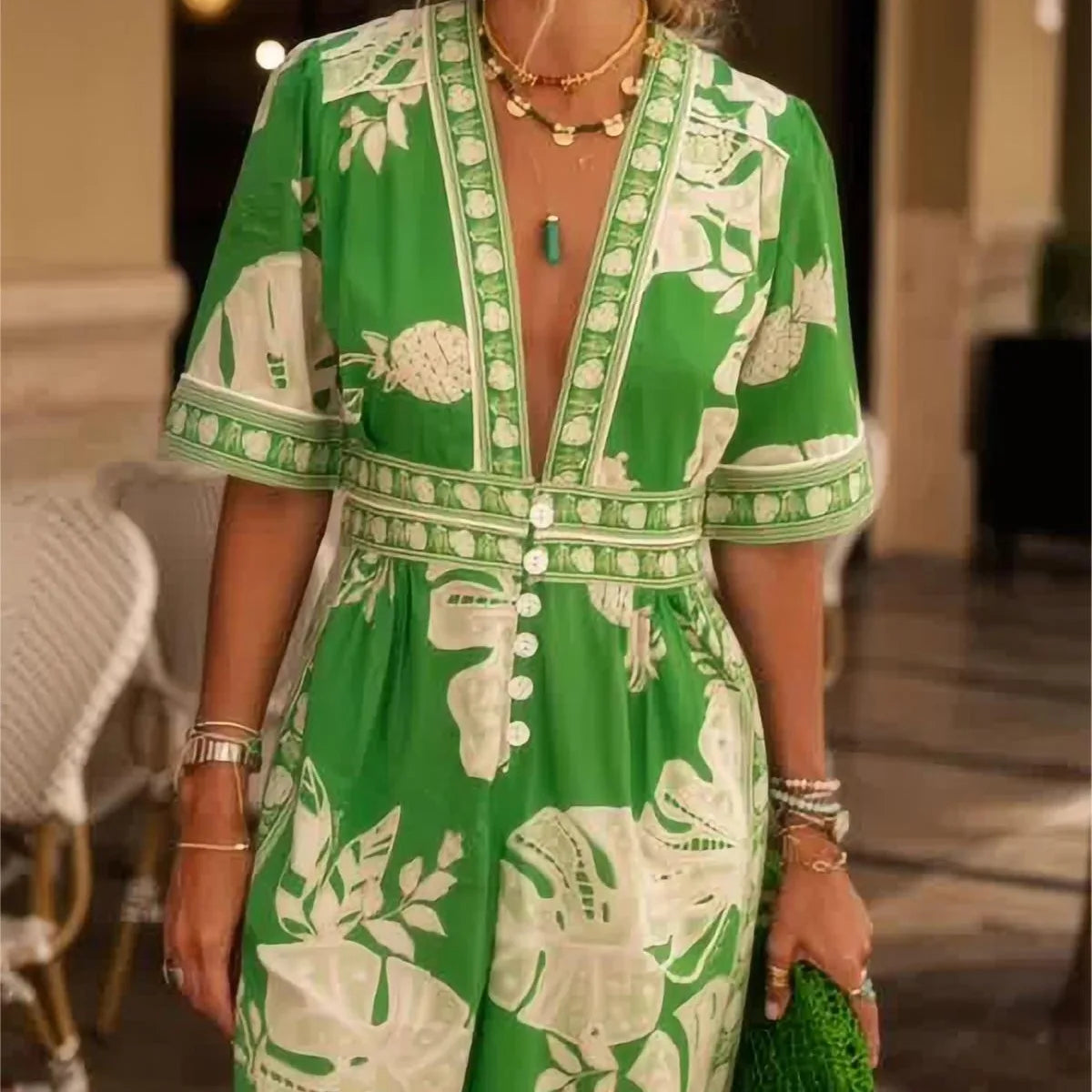 Macacão Feminino Lena