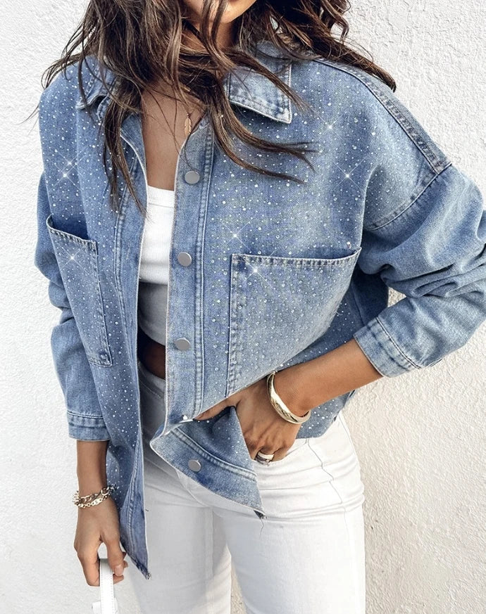 Jaqueta Jeans Feminina Giselle