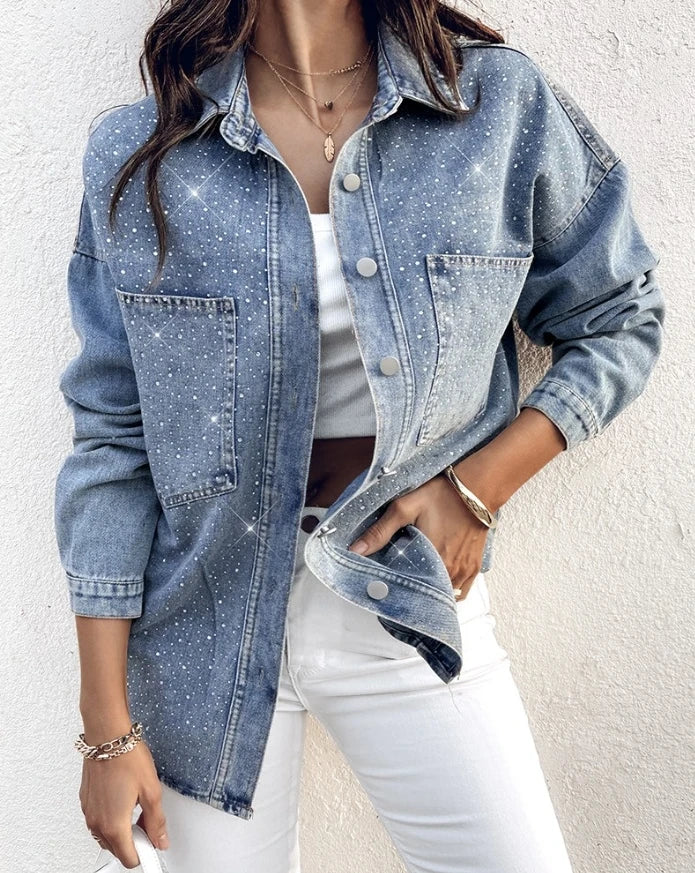 Jaqueta Jeans Feminina Giselle