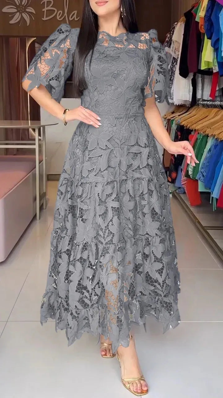 Vestido Feminino de Renda Roma