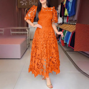 Vestido Feminino de Renda Roma