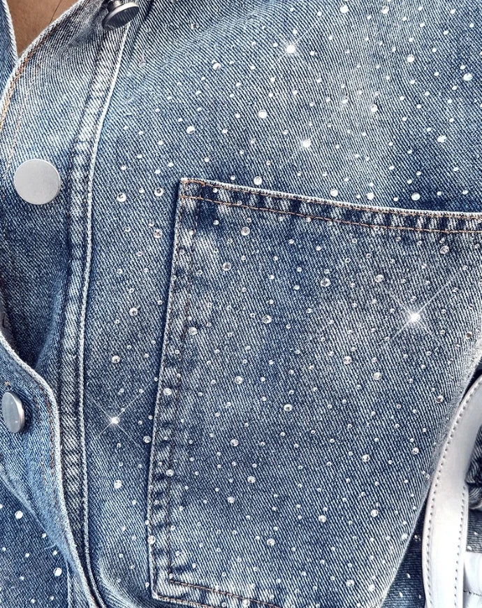 Jaqueta Jeans Feminina Giselle