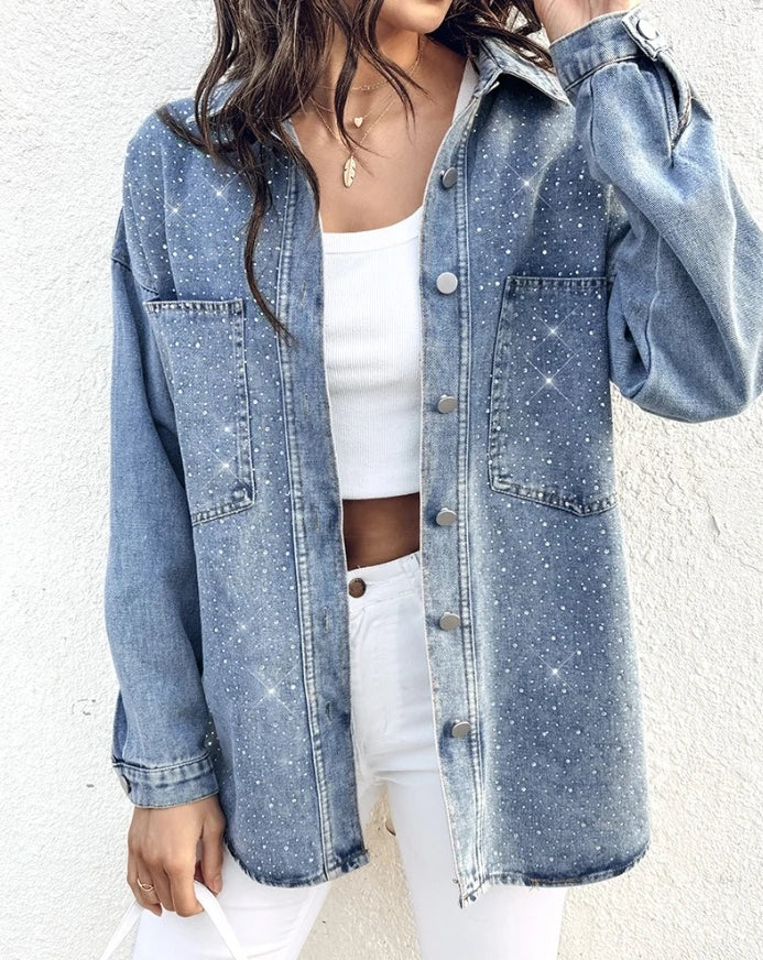 Jaqueta Jeans Feminina Giselle