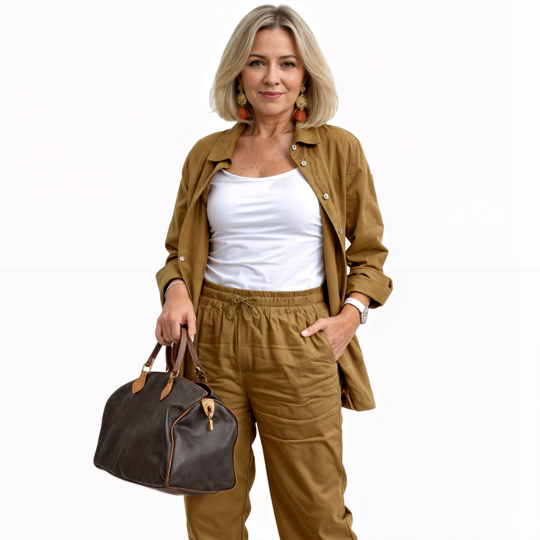 Conjunto feminino Brigitte