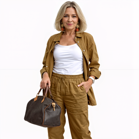 Conjunto feminino Brigitte