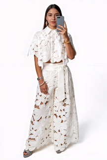 Conjunto Feminino de Renda Inês