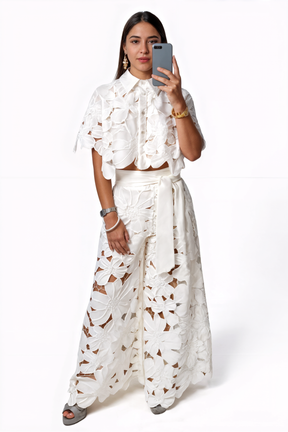 Conjunto Feminino de Renda Inês