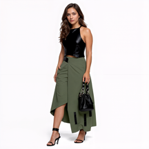 Conjunto Feminino Regata e Saia Viviana