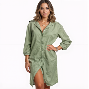 Camisa Feminina Longa Astrid