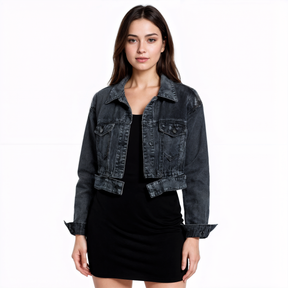 Jaqueta Jeans Feminina Clarisse