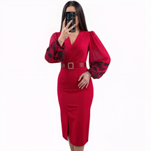 Vestido Feminino Aurora Belle